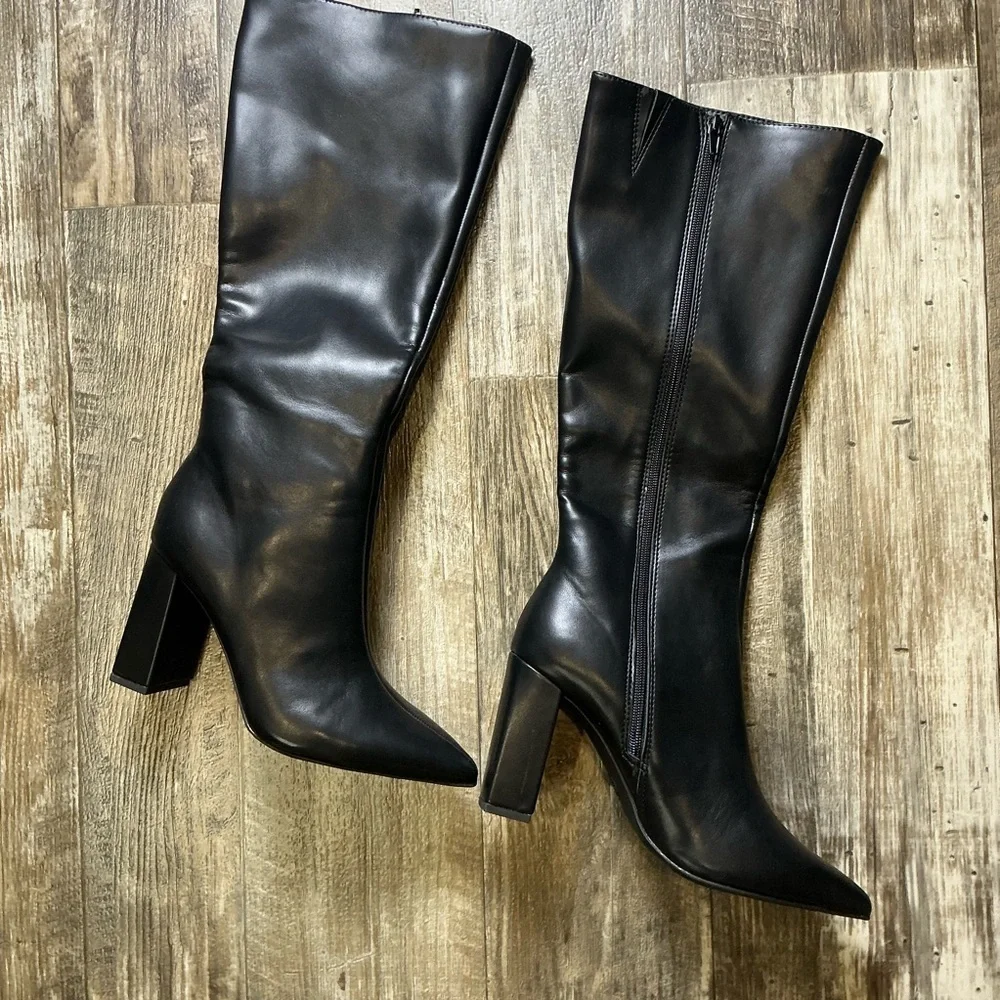 Wild Pair Black Boots Size 9 - Picture 4 of 12